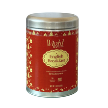 Load image into Gallery viewer, English Breakfast Holiday-Themed Tin | 15 Compostable Tea Sachets