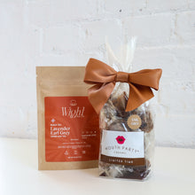Load image into Gallery viewer, Earl Grey Tea & Caramel Gift Bundle (Loose Leaf) | Wight Tea Co. x Mouth Party