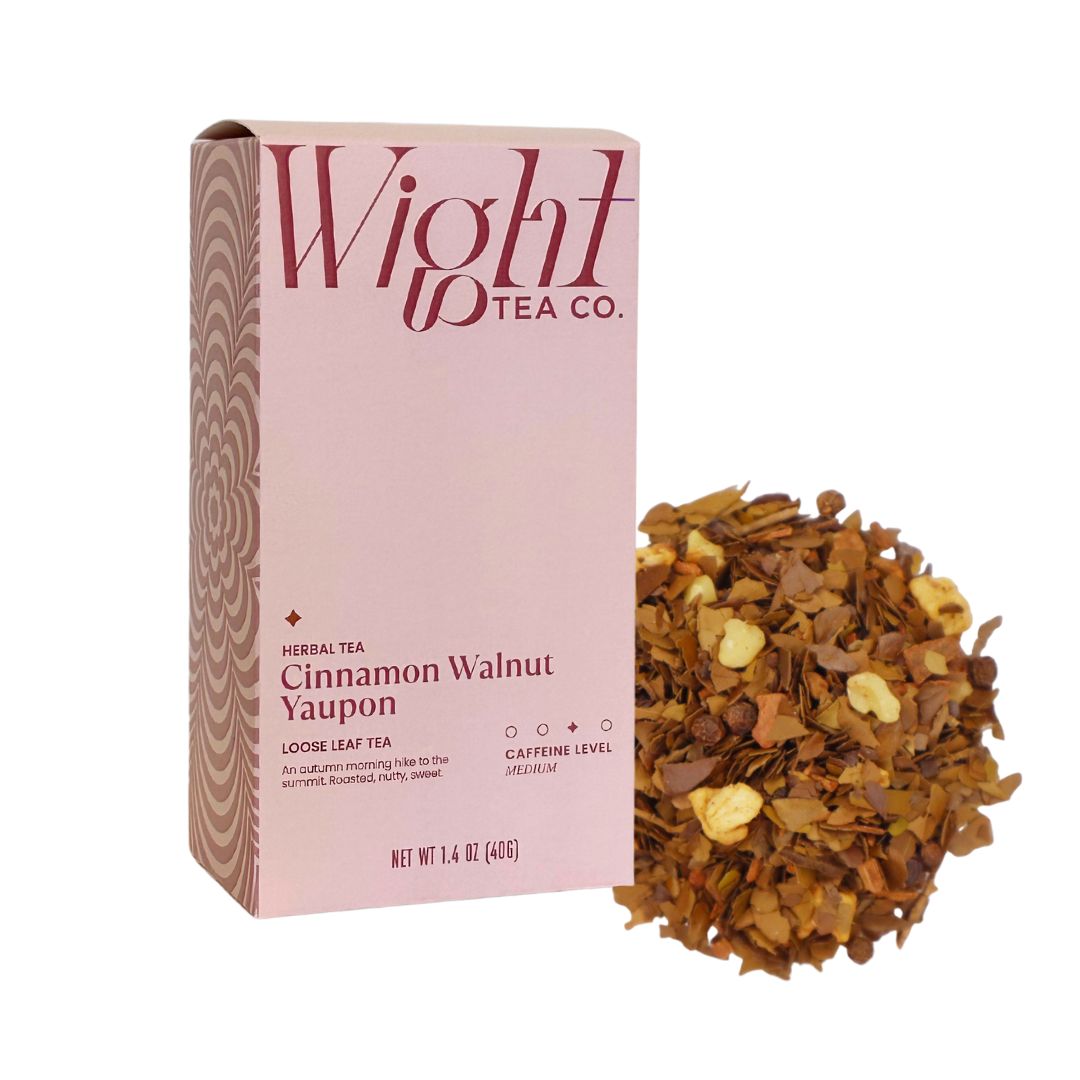 Cinnamon Walnut Yaupon | Wight Tea Co | Loose Leaf Tea – Wight Tea Company