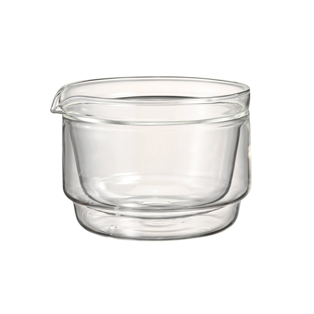 Double-Walled Glass Matcha Bowl