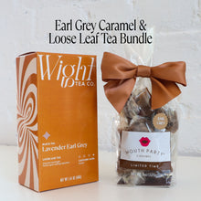 Load image into Gallery viewer, Earl Grey Tea &amp; Caramel Gift Bundle (Loose Leaf) | Wight Tea Co. x Mouth Party
