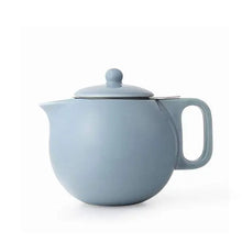 Load image into Gallery viewer, Porcelain Teapot with Stainless Infuser Basket (40oz)
