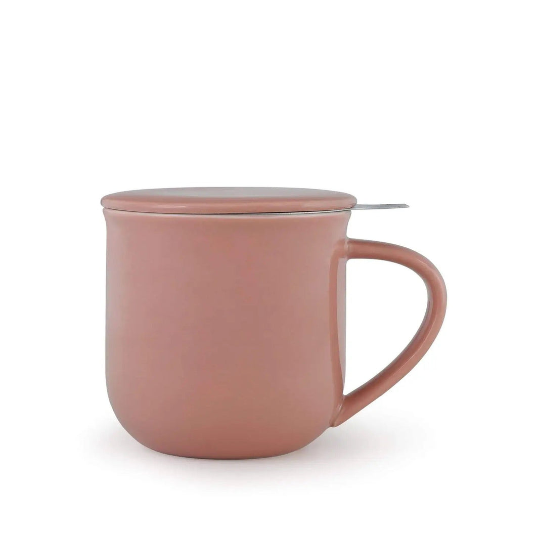 Ceramic Mug with Infuser and Lid (10oz)